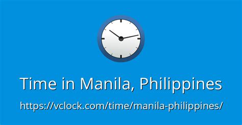 philippine time to canada time|date and time manila.